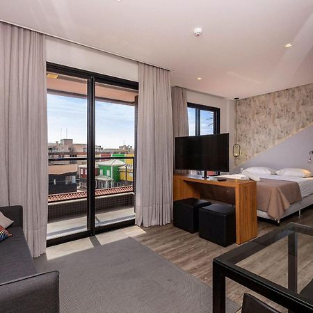 Aion Suites 205 - Lindo Apartamento Com Vista Para O Mar, A 60M Da Praia De Bombinhas, Com Piscina E Academia No Rooftop. Kültér fotó