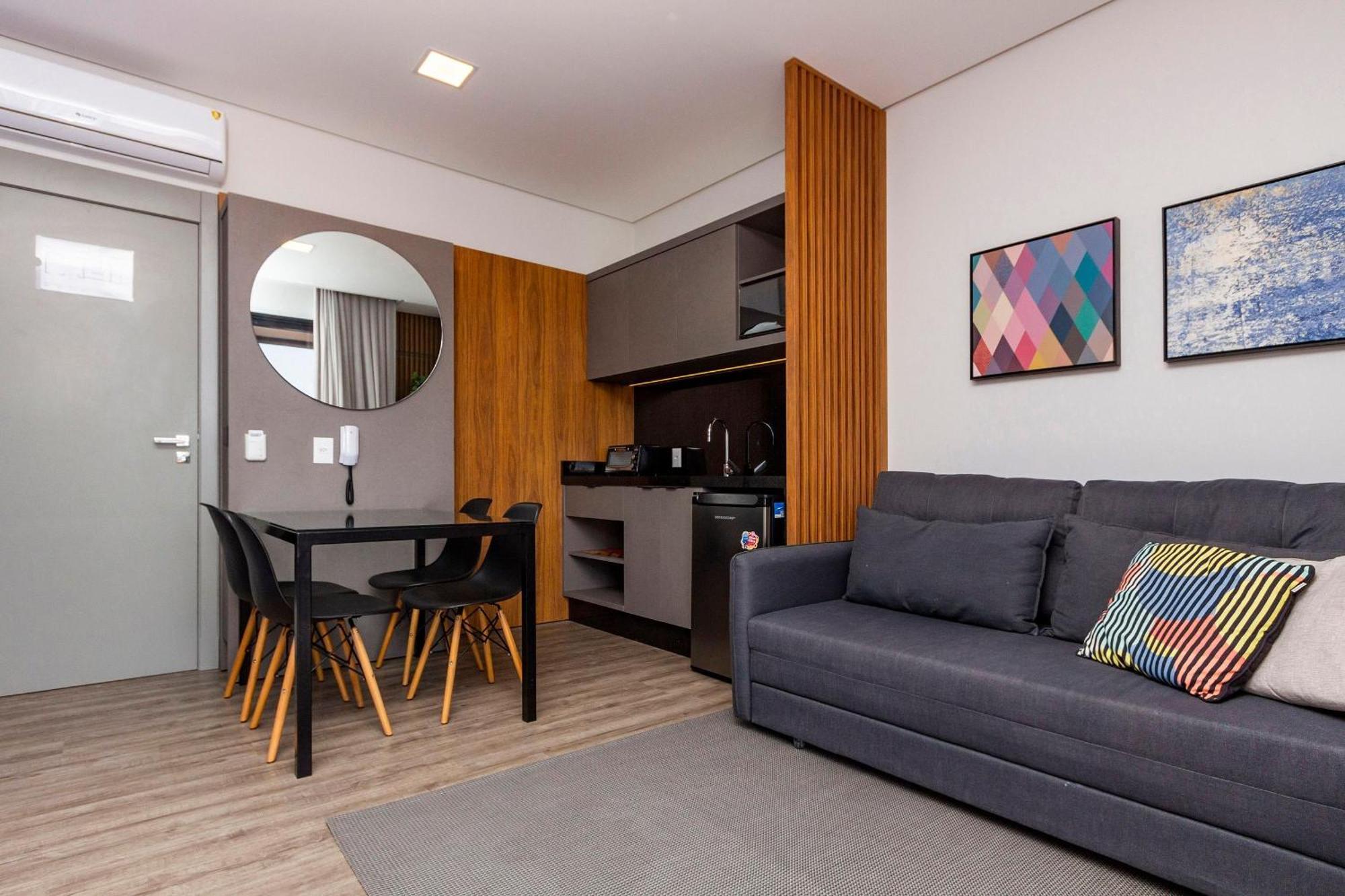 Aion Suites 205 - Lindo Apartamento Com Vista Para O Mar, A 60M Da Praia De Bombinhas, Com Piscina E Academia No Rooftop. Kültér fotó